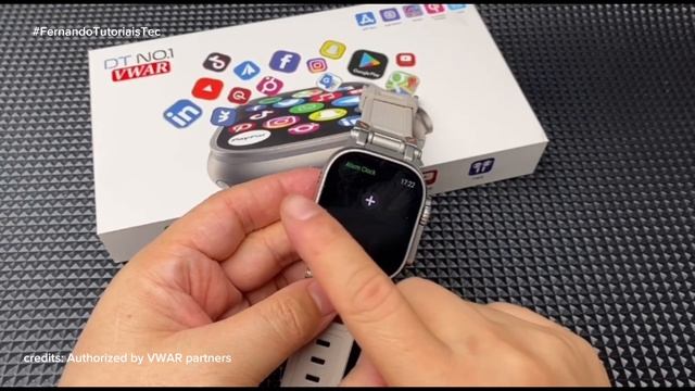 SMARTWATCH Vwar DT Ultra 2 (vídeo completo) | Com Android, GPS, Google Play e tela Amoled! смотреть онлайн