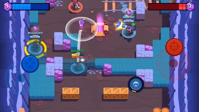 GEM GRAB MODE! - Brawl Stars Android Gameplay смотреть онлайн