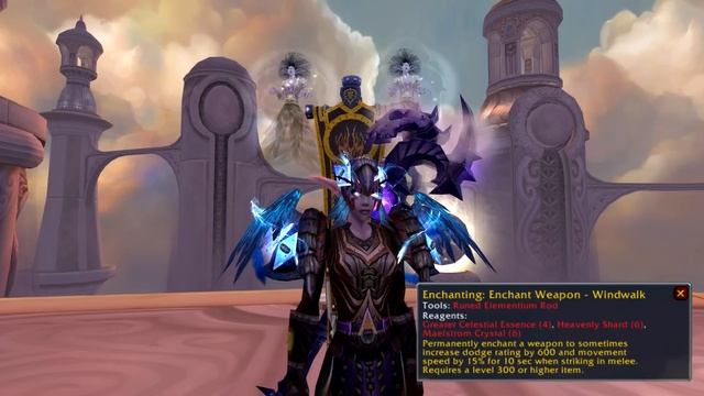 Patch 4.0.6: Windwalk Weapon Enchant смотреть онлайн