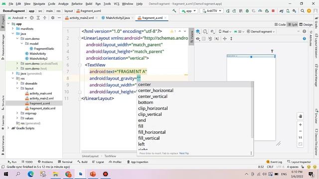 Bài 8.1: Fragment -Static và Dynamic Fragment #thietbididong # Android смотреть онлайн