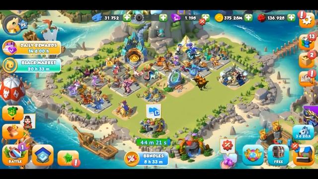 Dragon Mania Legends - Gameplay Walkthrough Part 351 - WIZARD DRAGON Hatching (iOS, Android) смотреть онлайн