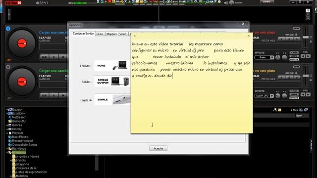 ASIO DRIVER en VIRTUAL DJ смотреть онлайн