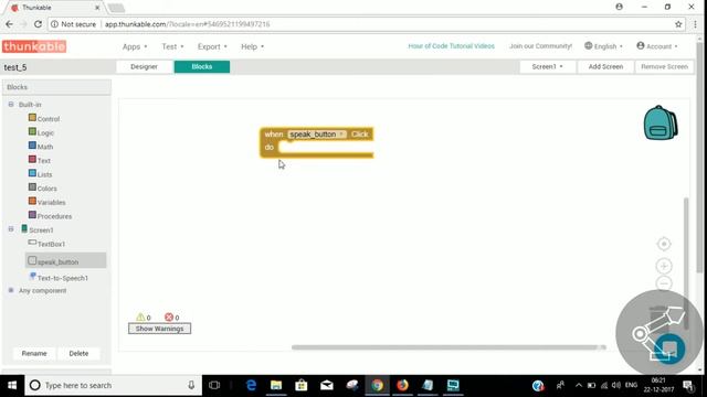 Thunkable Tutorial #5-Set text-to-speech component | android application without coding | In Hindi смотреть онлайн