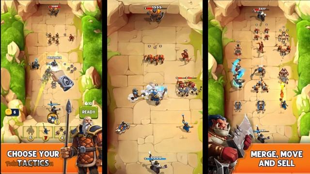 Battleline Tactics Gameplay Android | New Game смотреть онлайн