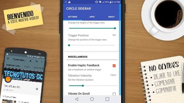 Circle SideBar Full // Accesos Directos en tu Android // TecnoTutos GC смотреть онлайн