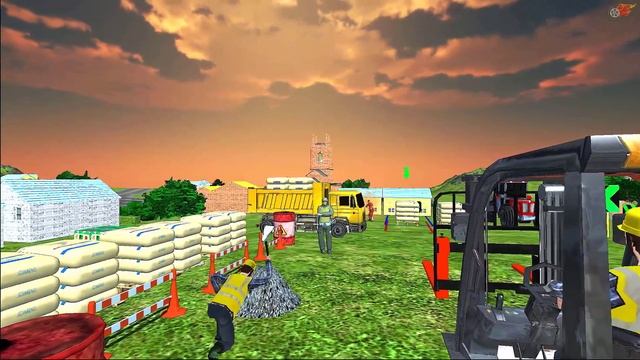 Modern Road Construction Game - Heavy Excavator Driving Simulator | Builder Game | Android Gameplay смотреть онлайн