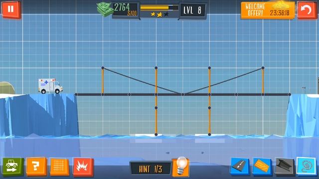 Build A Bridge: Gameplay Walkthrough Part 3 - Level 7 (iOS, Android) смотреть онлайн