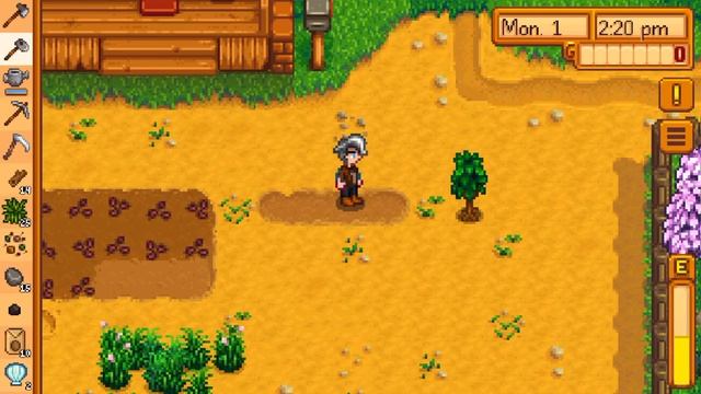 Stardew Valley Part 1 IOS/Android | Fishing + Starting My Farm смотреть онлайн