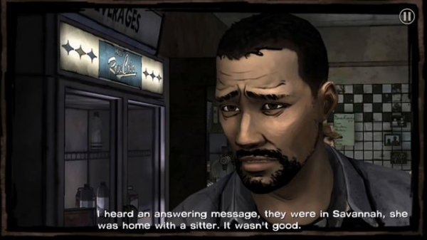 The Walking Dead: Season One [ Episode 1 - A New Day ]  ANDROID GAMEPLAY