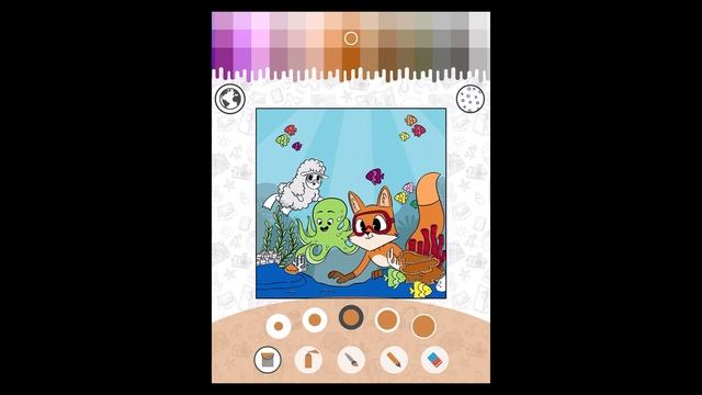 Coloring Fun with Fox & Sheep - Create Colorful Drawings by Fox and Sheep GmbH смотреть онлайн