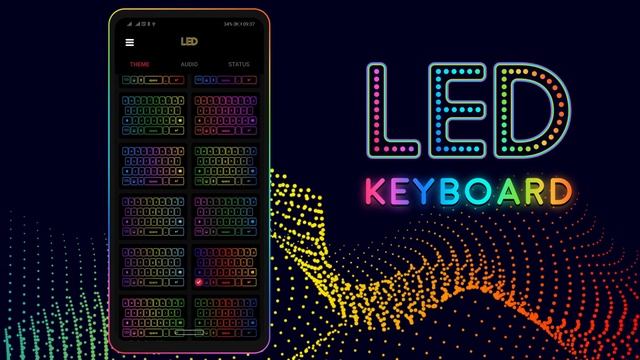 LED keyboard for Android смотреть онлайн