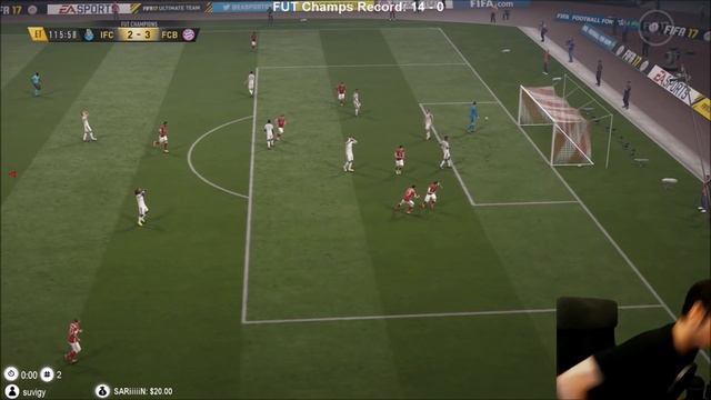 FIFA 17 - FUT CHAMPIONS - THE RAGE! (NOVEMBER WEEK 2) - GAMES 11-20 смотреть онлайн