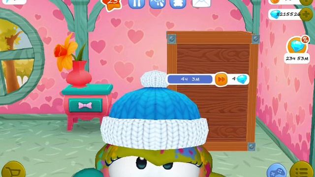 АМ НЯМ #19 – МУЛЬТИК My Om Nom мой виртуальный питомец игра про мультик #Ушастик KIDS смотреть онлайн