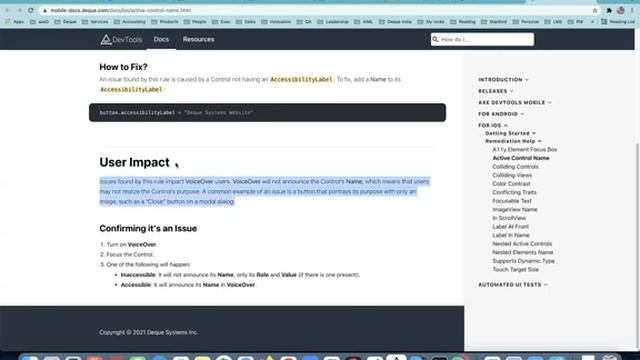 Webinar: Native iOS Mobile Accessibility Testing using axe DevTools смотреть онлайн