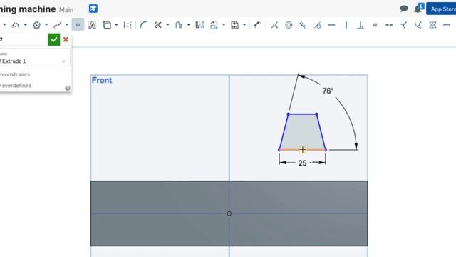 Onshape - Do Nothing Machine - Step 1 - Create the Base смотреть онлайн