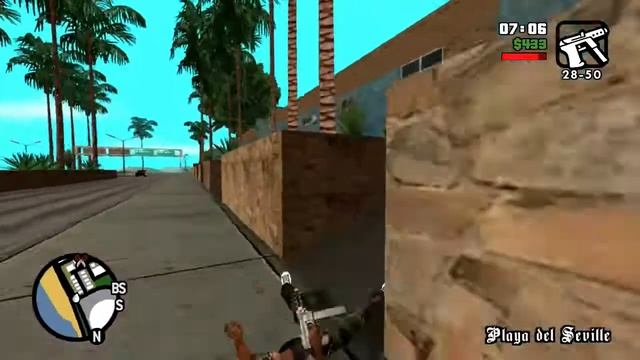 GTA SA 60 FPS Gameplay on Xbox360 смотреть онлайн