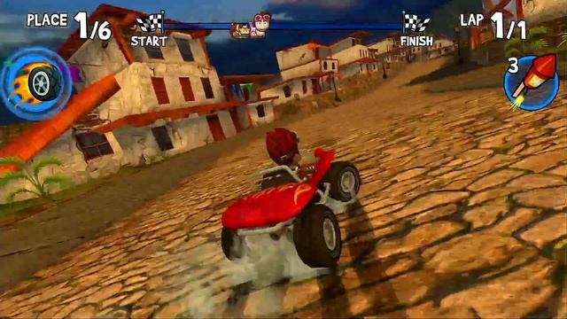 Beach Buggy Racing Joystick Supported Android game смотреть онлайн