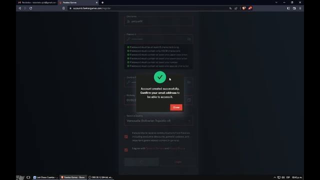 Crear Una Cuenta En Fawkes Para Migrar Las Cuentas De Gamigo Para Last Chaos Y Shaiya