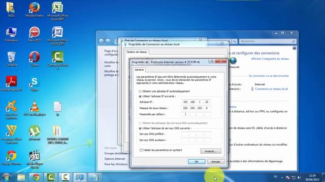 résoudre le probléme d'adresse ip windows 7 смотреть онлайн
