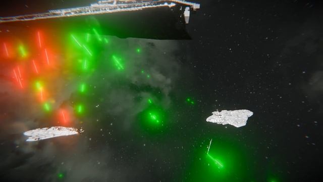 FIRST ORDER STAR DESTROYER vs REBEL FLEET! - EPIC Star Wars Battle - Space Engineers смотреть онлайн