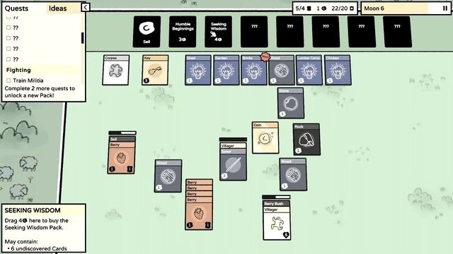 OH LOOK MORE CARD SURVIVAL GAMES! | Stacklands смотреть онлайн