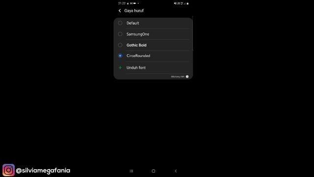 Cara Mengubah Font HP Samsung Android 11 смотреть онлайн