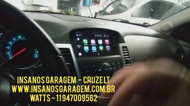 Cruze LT Central Multimídia Aikon Xdroid Android + TV Full HD e Câmera de Ré e Frontal + Applecarp смотреть онлайн