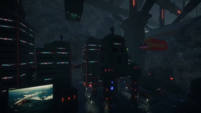 Cyberpunk Underground City X URP #unity смотреть онлайн