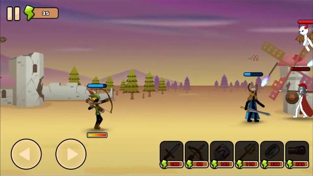 STICK WAR APK 2018 I AM ARCHER #1 Android Gameplay HD1080 | Animugen2048 смотреть онлайн