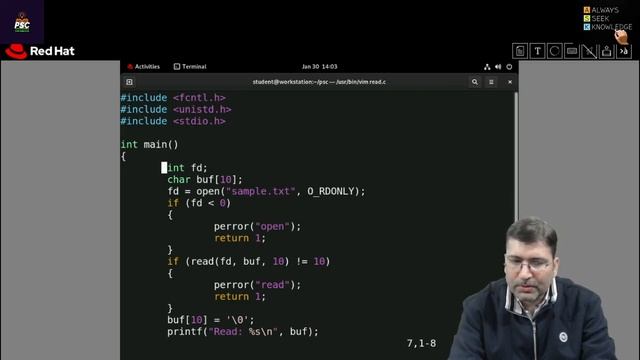 Lab Exp 03:: File Manipulation using System Calls смотреть онлайн