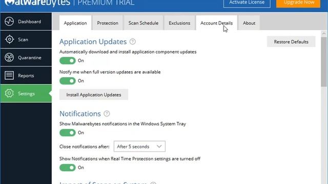 Malwarebytes - deactivating the FREE PREMIUM TRIAL in two minutes смотреть онлайн