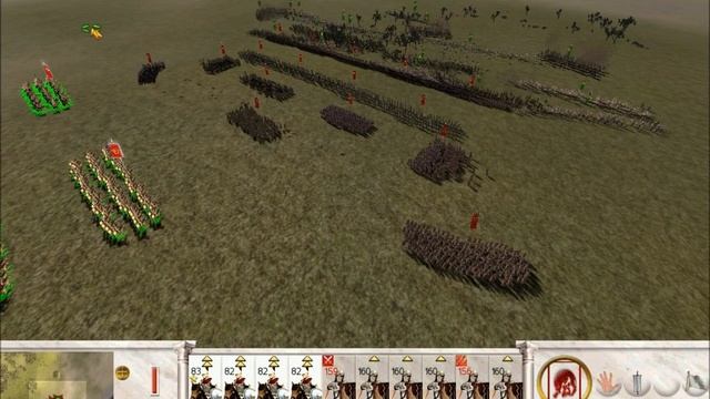 rome total realism VII quickplay 1 SPQR vs Gualia смотреть онлайн
