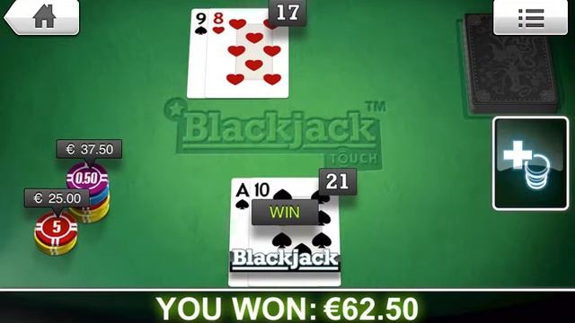 Blackjack para Android смотреть онлайн
