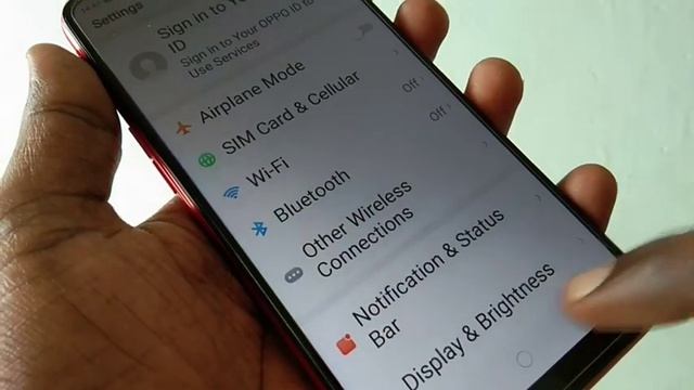 How to change font size in Oppo A3S смотреть онлайн