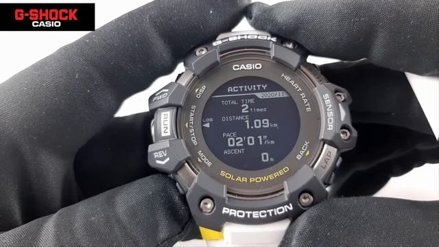 Casio G-Shock G-SQUAD GBD-H1000 Antrenman Kayıtları смотреть онлайн