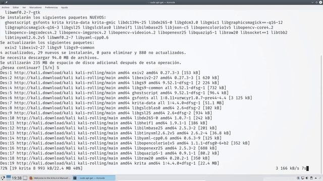 Descargar e Instalar Krita en Español | Kali Linux смотреть онлайн
