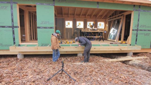 HOW TO INSTALL A WINDOW & EXTERIOR DOOR // Not So Tiny House Build Part 7 смотреть онлайн