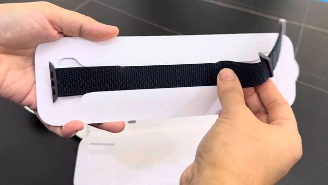 Unboxing 45mm Apple Watch series9, MR9C3 , midnight color,sports loop band #apple #watch #series9 смотреть онлайн