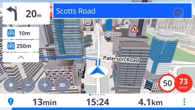Test Drive Sygic GPS Navigation 17.9.1 Full | Maps Singapore 2019 смотреть онлайн