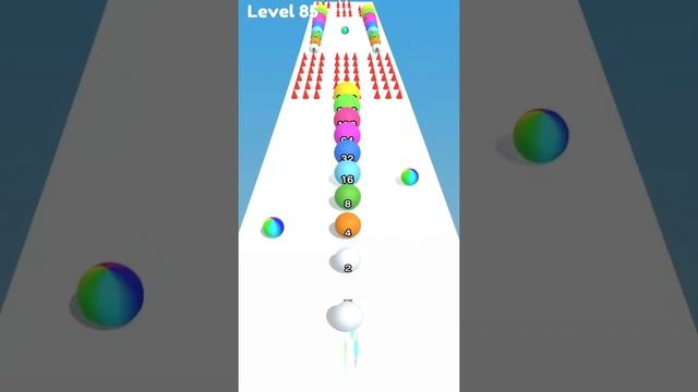 Ball Run 2048 Real Merge ! All Levels Gameplay (79-91) android,ios смотреть онлайн