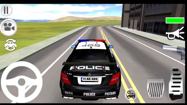 Mercedes S63 Police Car Hot Pursuit Games - Android Police Gameplay смотреть онлайн