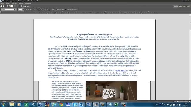 Turbo Viewer Convert CZ - Převodník + editor 250 formátů - ŠPINAR - software смотреть онлайн