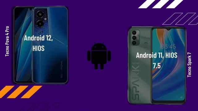Tecno Pova 4 Pro vs Tecno Spark 7 FULL COMPARISON смотреть онлайн