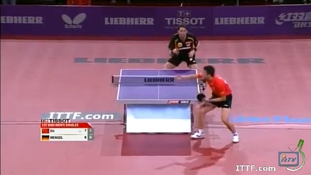 Xu Xin vs. Mengel Steffen --- Table Tennis 2011 смотреть онлайн