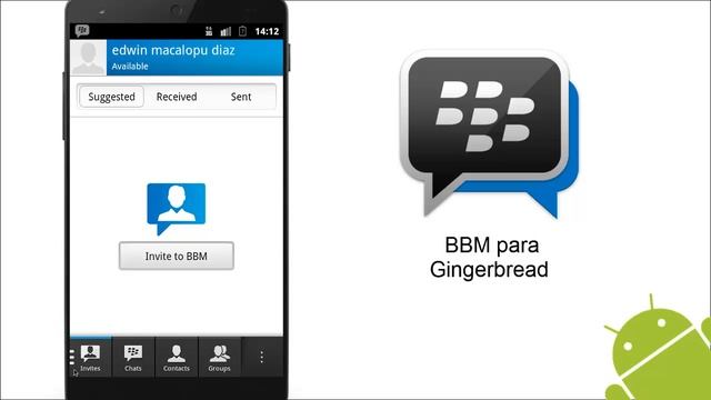 BBM para android 2.3.3 y 2.3.6 Gingerbread [NO ROOT - NO TITANIUM BACKUP- APP OFICIAL] смотреть онлайн