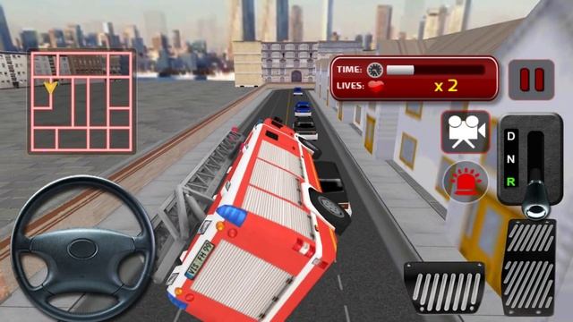 Fire Truck Rescue Simulator 3D - Firefighter Emergency Truck Driver #3 - Android Gameplay смотреть онлайн