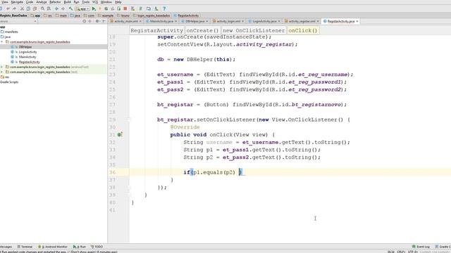 Android Studio 2.3.3 - Login com base de dados (parte 2) смотреть онлайн