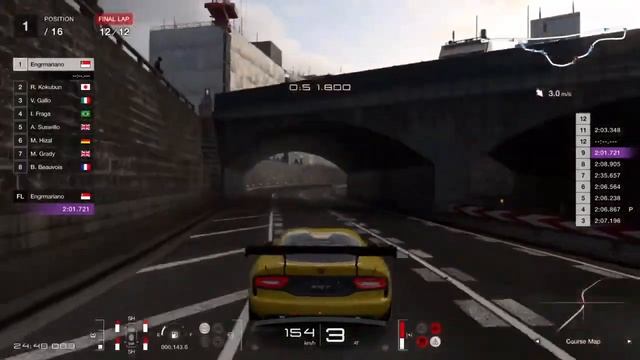 Gran Turismo® 7 v1.21 Tokyo Expressway WTC 600 - Dodge Viper GTS ‘13 sub 26mins смотреть онлайн