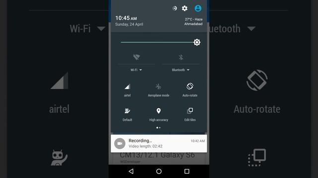 Cyanogenmod 13 on LG G3 beat (snapshot release date 18-4-16) смотреть онлайн