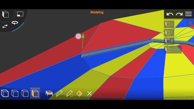 Modeling Umbrella in Prisma 3D App смотреть онлайн